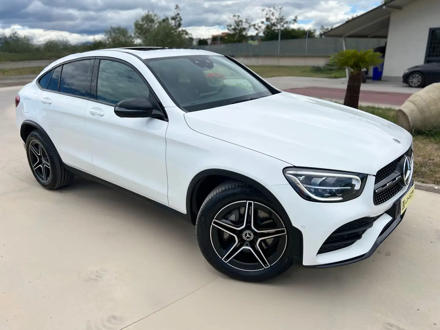 Mercedes-Benz GLC 220 Coupè 220d AMG Premium Plus 4matic IVA ESPOSTA Blanc - 1