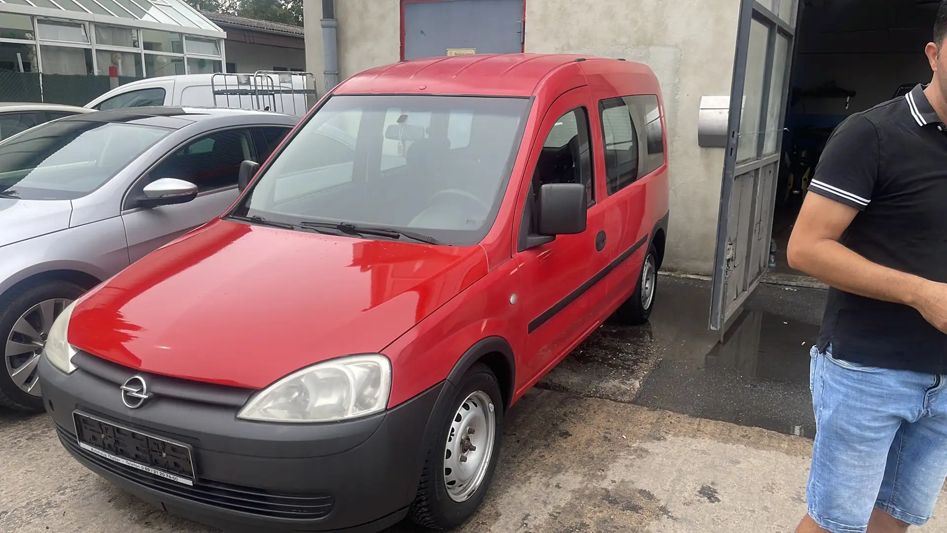 Opel Combo 1.4 TÜV+AU+Allwetterreifen+Inspektion Neu Rot - 2