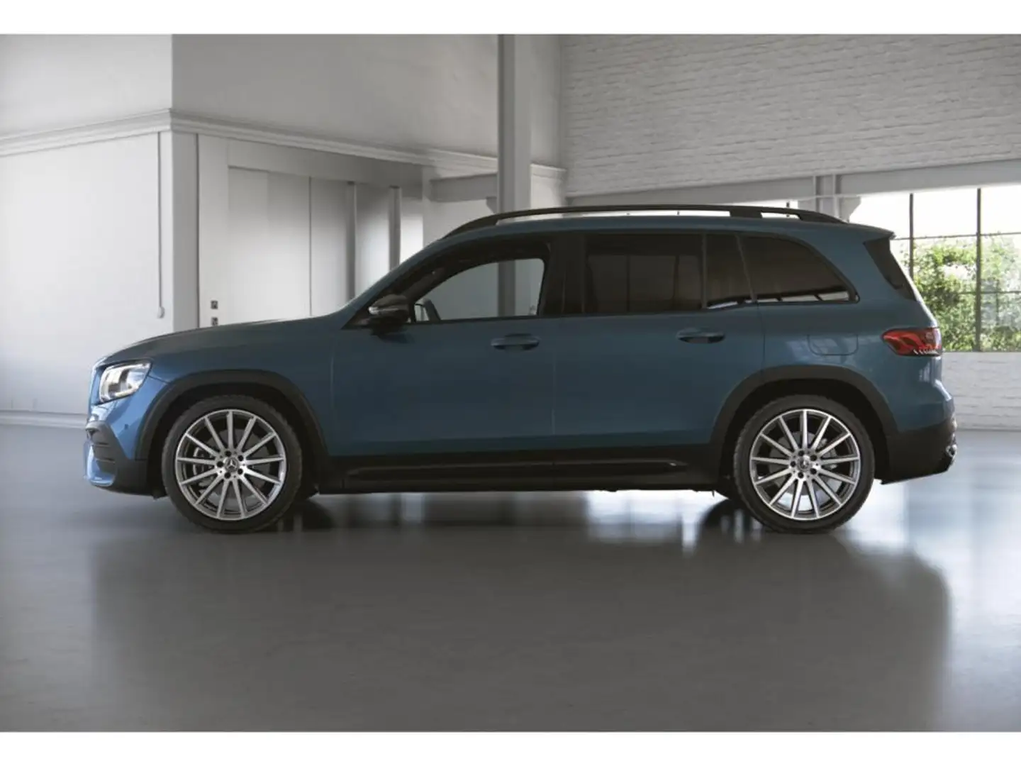 Mercedes-Benz GLB 220 AMG PANO+KAMERA+CARPLAY+NIGHT PAKET+20" Blau - 2