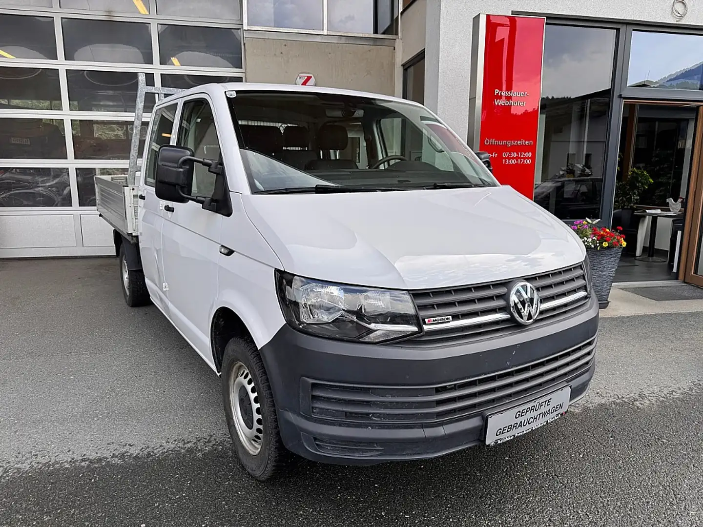 Volkswagen T6.1 Transporter Pritsche Weiß - 1