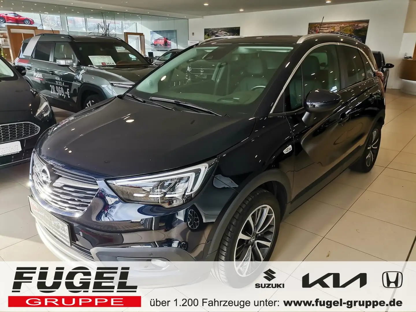Opel Crossland Ultimate 1.2 TURBO HUD|AHK|Navi Blau - 1