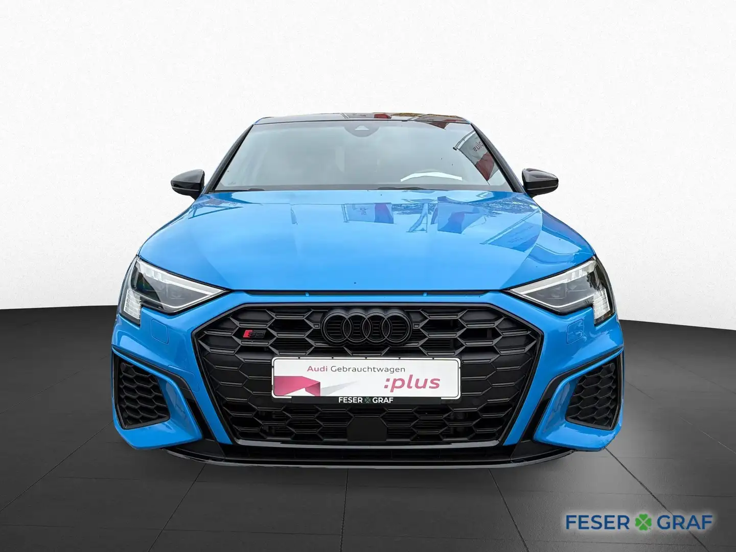 Audi S3 Sportback TFSI +ACC+Navi+Matrix+Pano+ Blauw - 2