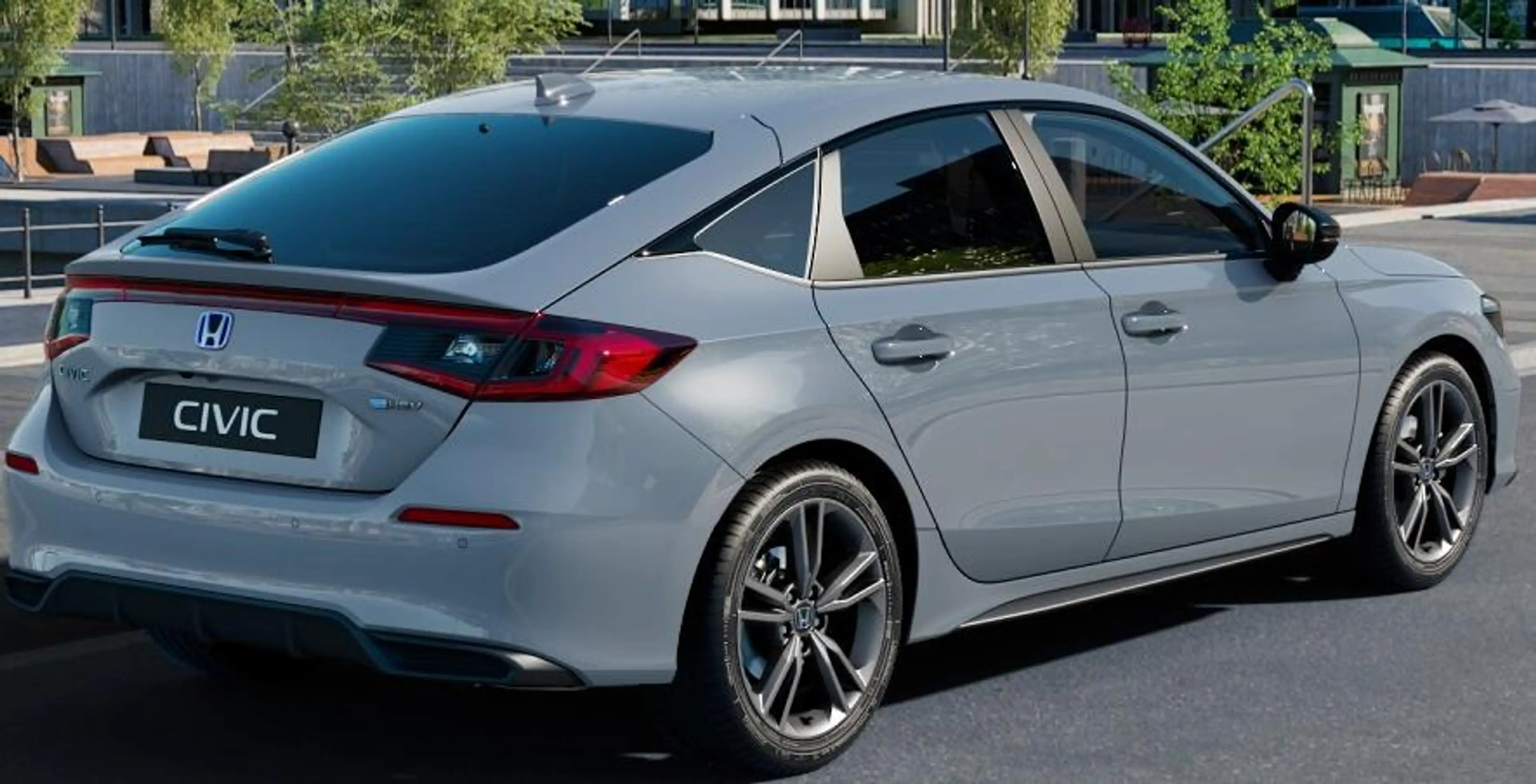 Honda Civic Sport !!Meteoroid Grey + Black Emblem Pack!! — photo 5