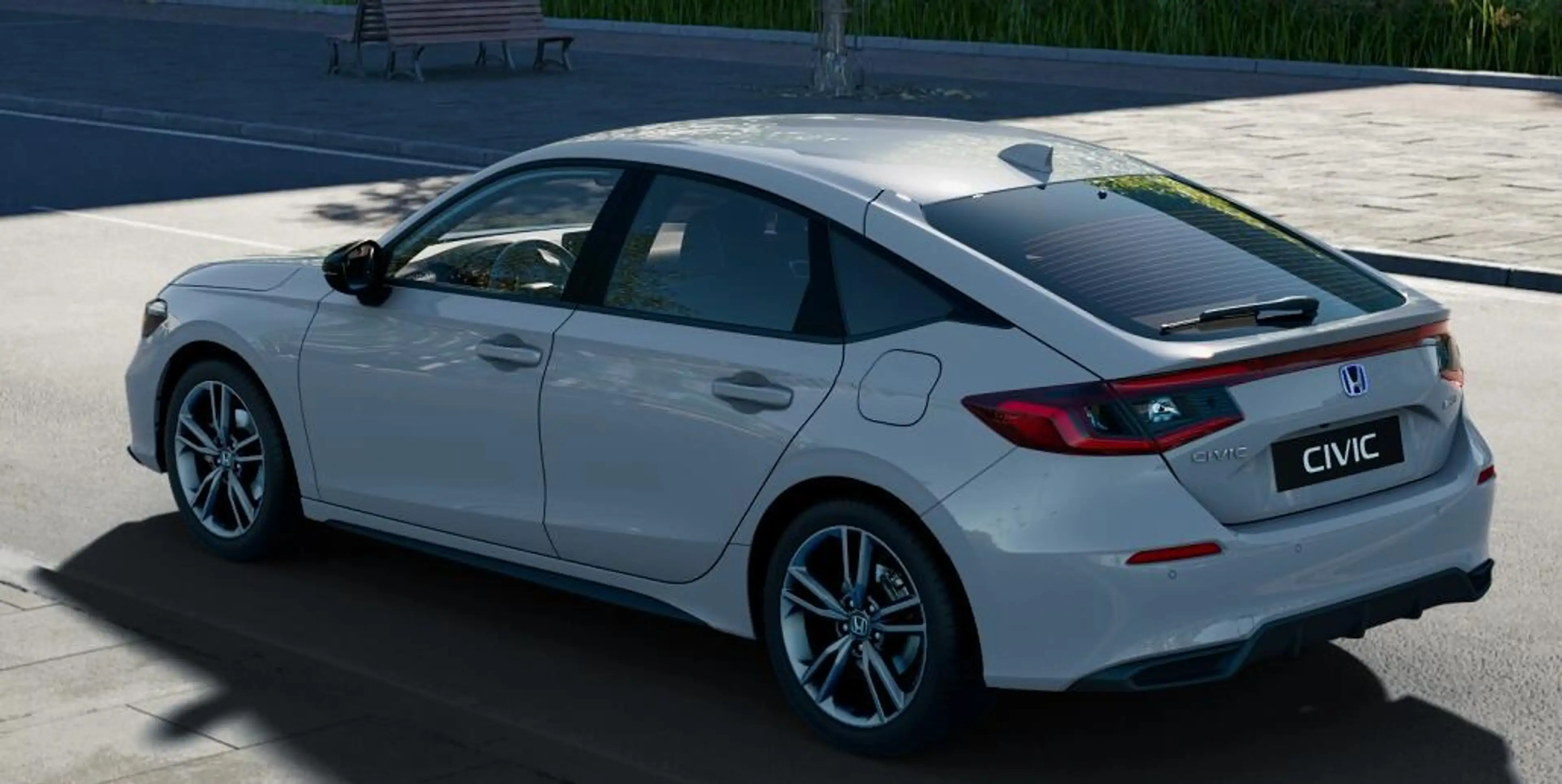 Honda Civic Sport !!Meteoroid Grey + Black Emblem Pack!! — photo 7