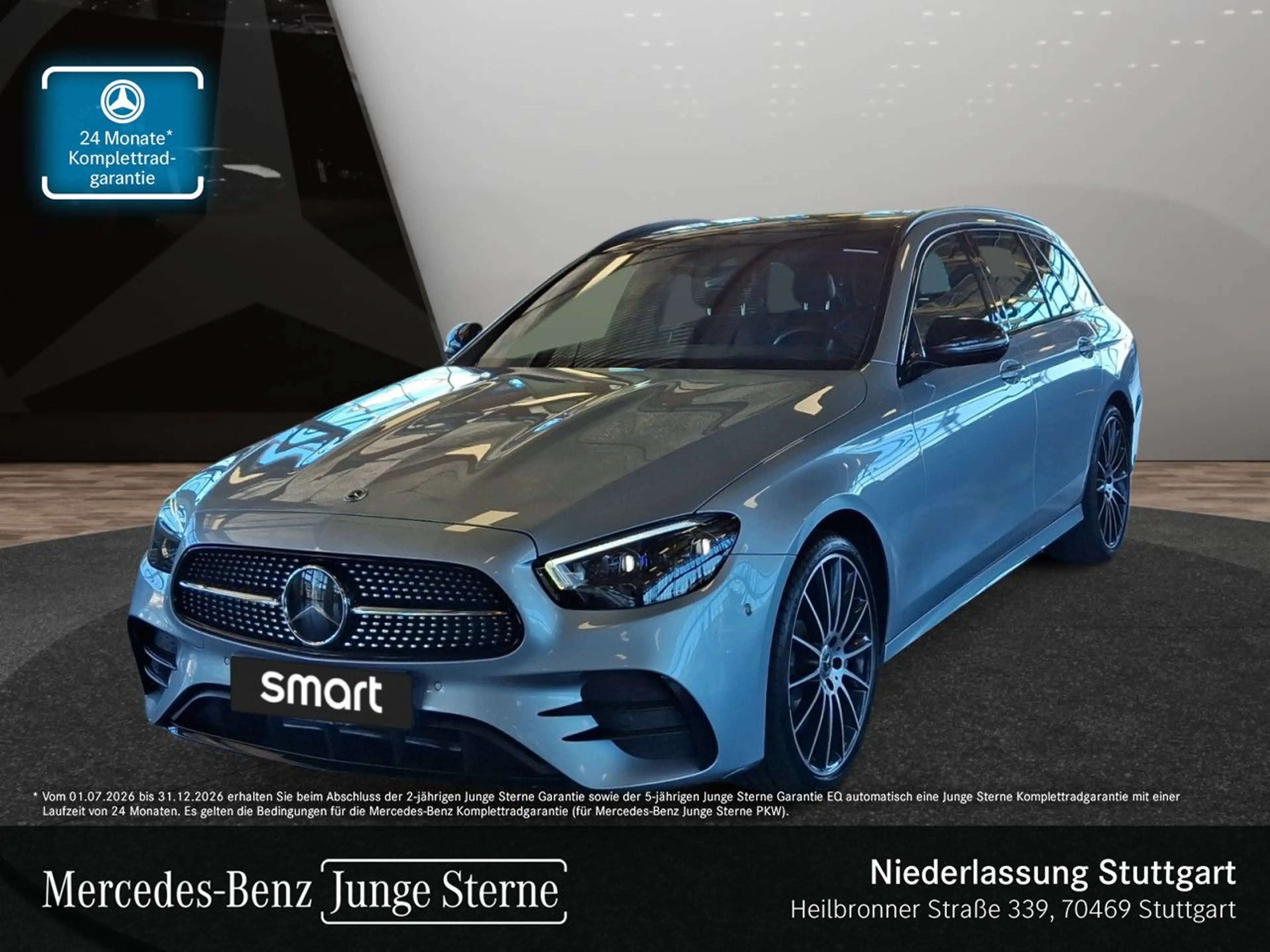 Mercedes-Benz E 400 d T 4M AMG+NIGHT+PANO+MULTIBEAM+FAHRASS+20"