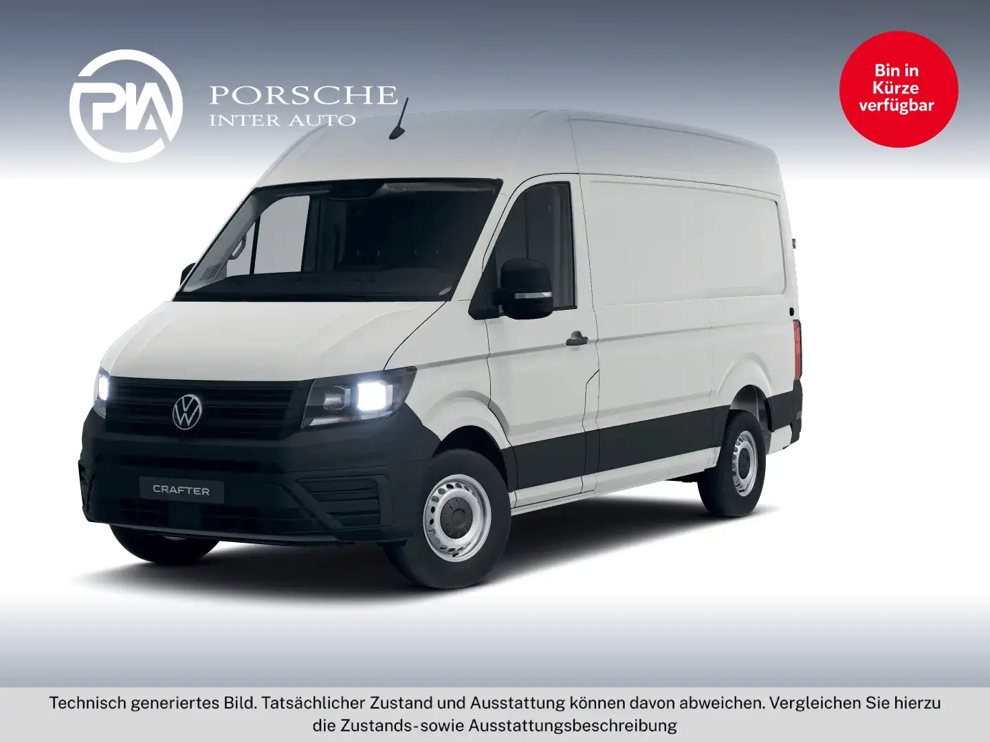 Volkswagen Crafter VW Crafter 30 T6 Kastenwagen L3H3 TDI Weiß - 1