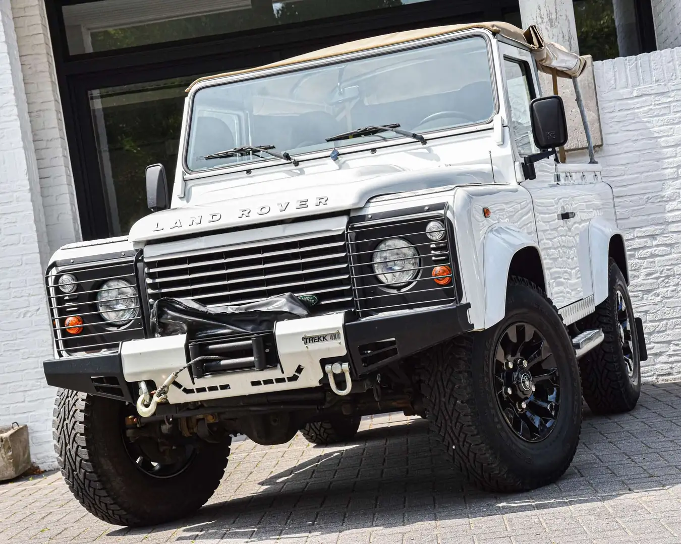 Land Rover Defender 90 TD4 CABRIO ***19.554 KM /VAT REFUNDABLE ****** Bílá - 1