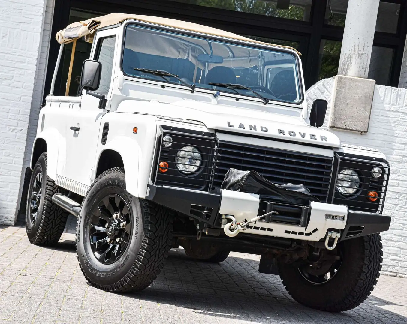 Land Rover Defender 90 TD4 CABRIO ***19.554 KM*** Weiß - 2