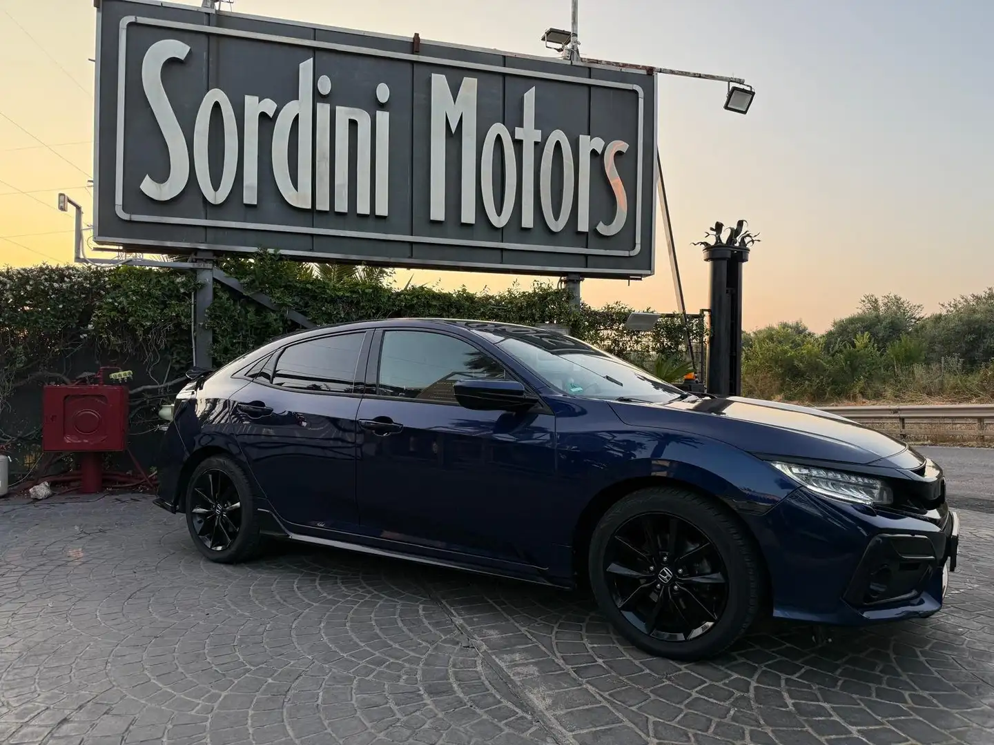 Honda Civic 5p 1.0 t Comfort Sport Line my20 CARROZZERIA DANNI Bleu - 2