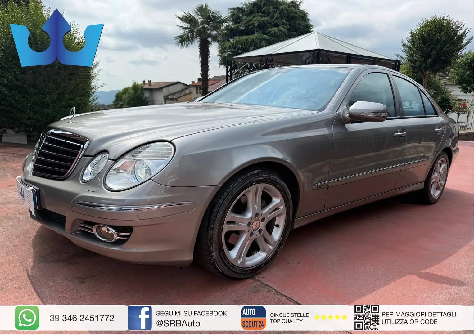 Mercedes-Benz E 280 V6 evo Avantgarde * UNICO PROP * Grigio - 1