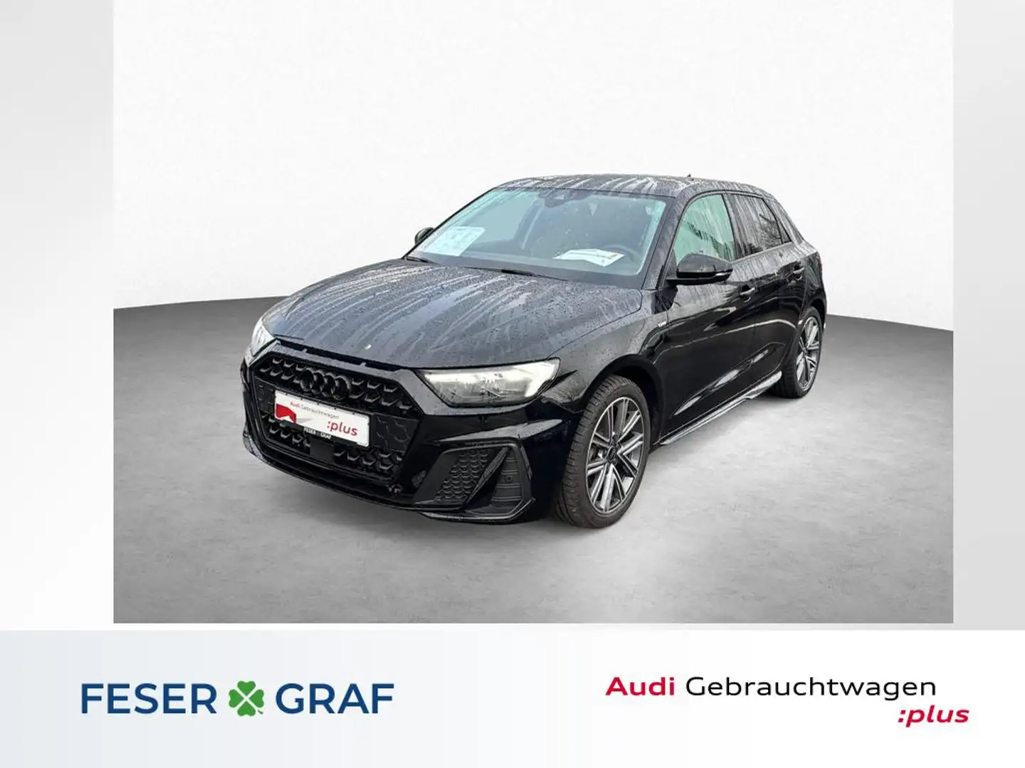 Audi A1 Sportback 30 TFSI S tronic S line-LED-Car Play-SHZ Schwarz - 1