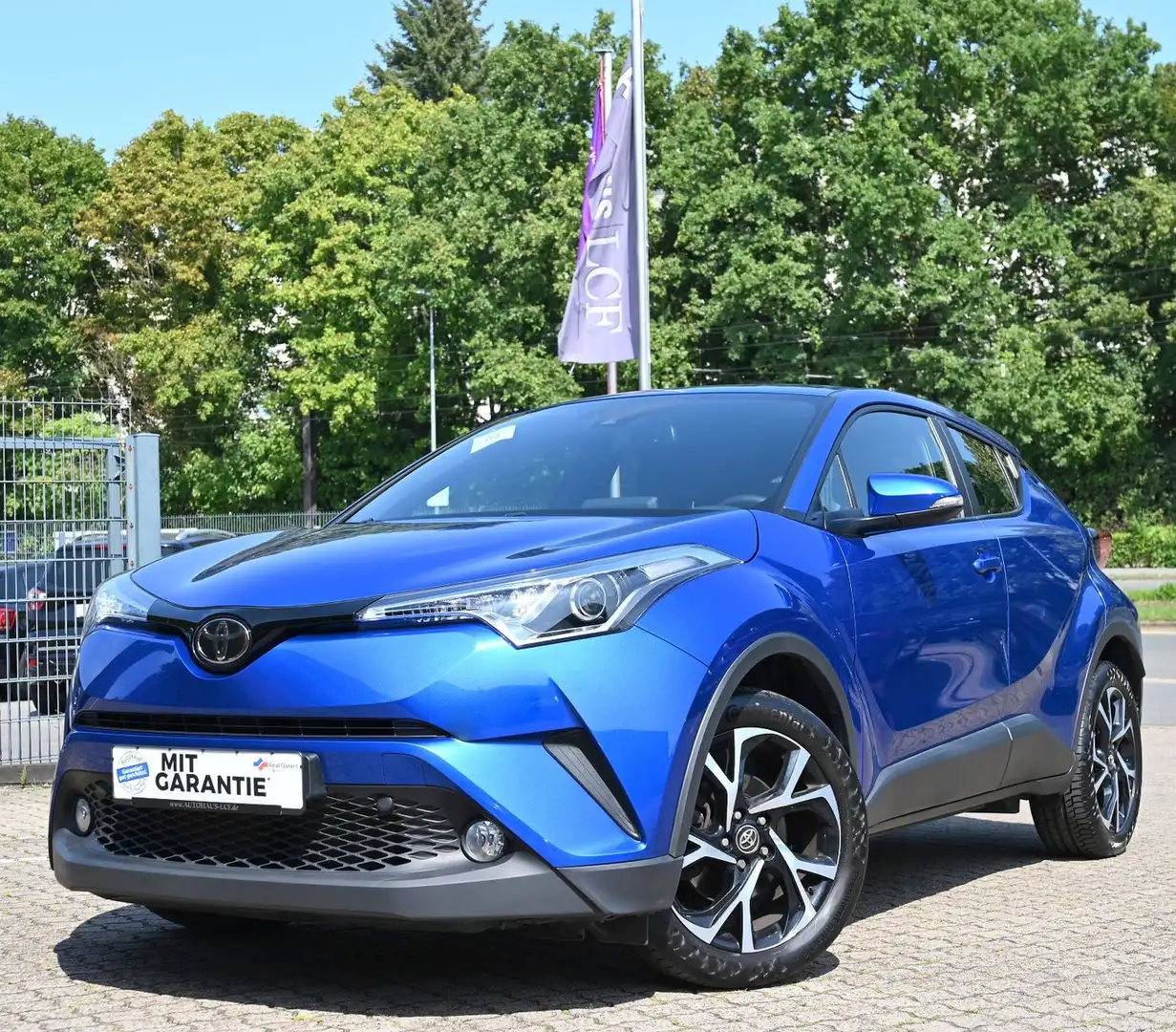 Toyota C-HR 1.2 Turbo Flow Kamera 18Zoll Tempomat Bleu - 1