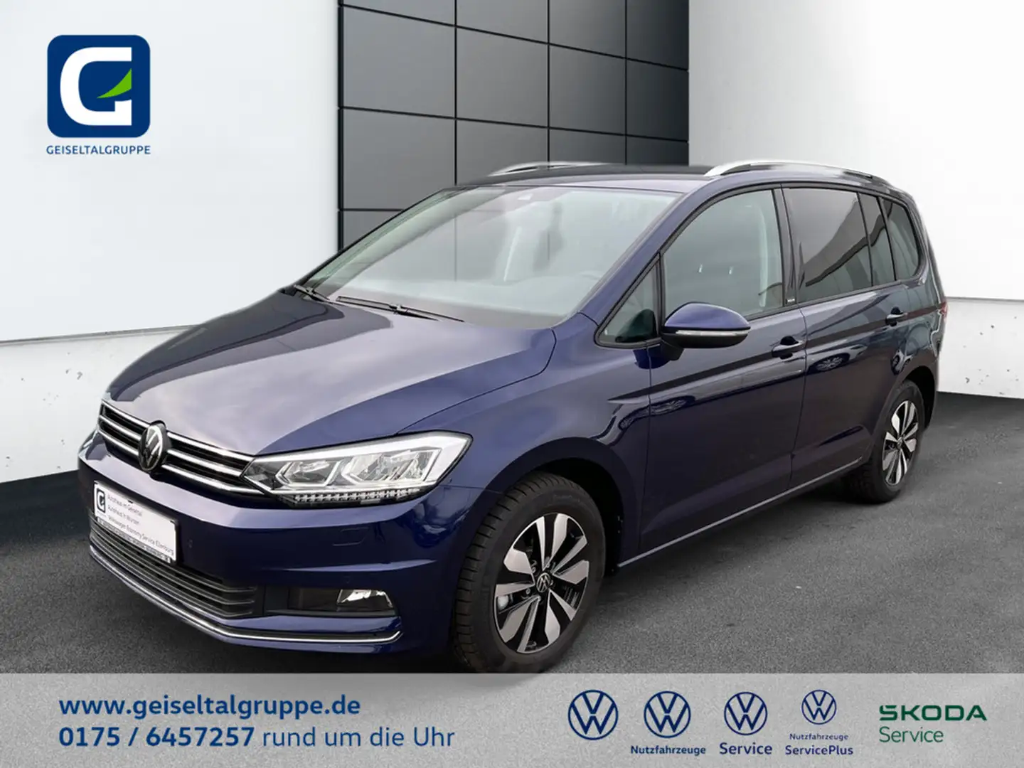 Volkswagen Touran MOVE 1,5l TSI*150PS*DSG*AHK*APP*Kamera*IQ.DRIVE* Albastru - 1