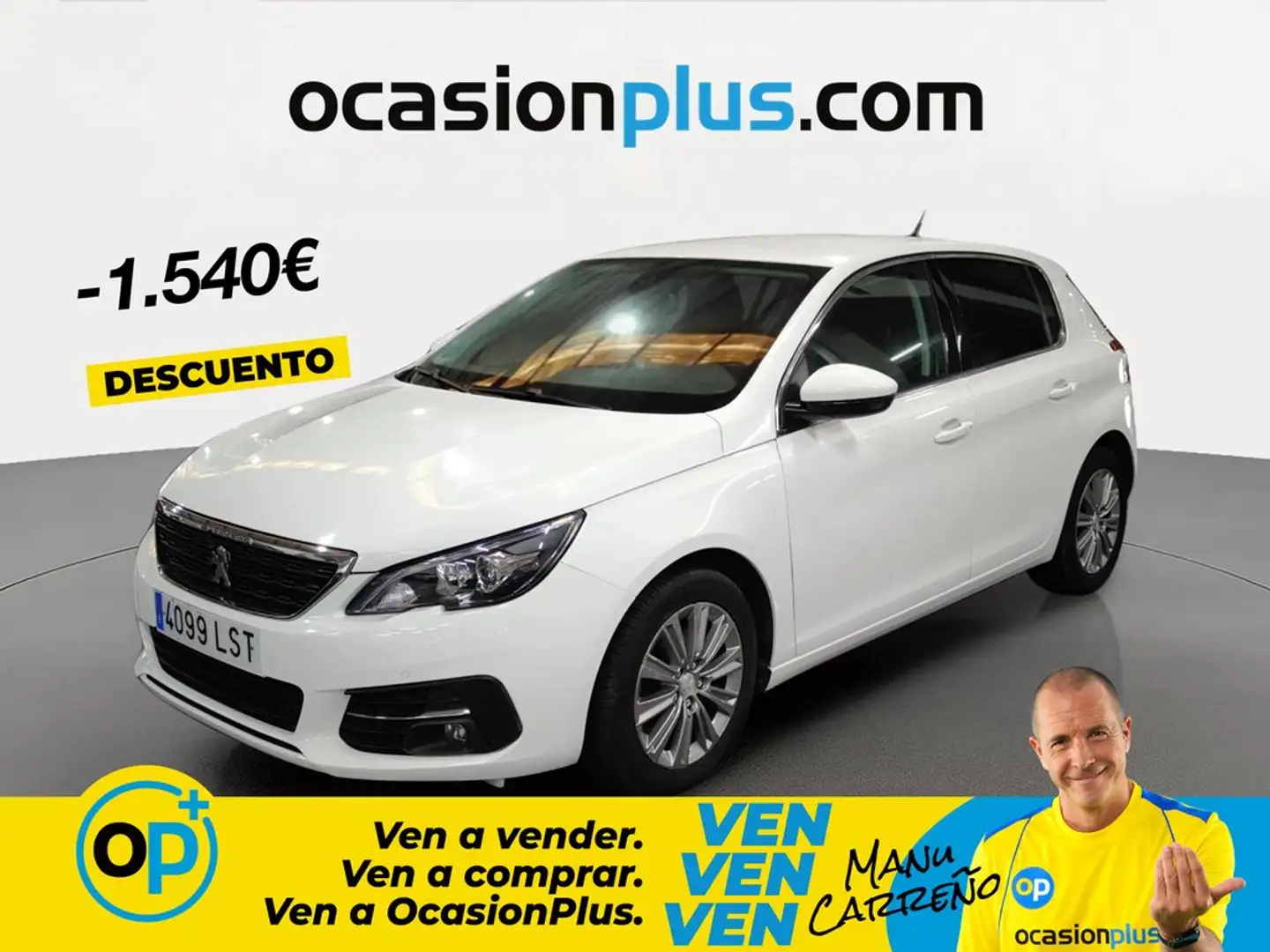 Peugeot 308 1.5 BlueHDi S&S Allure 130 Blanco - 1