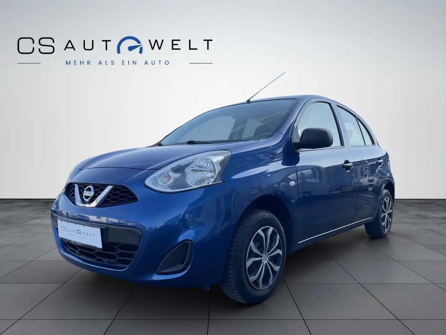 Nissan Micra 1.2 Visia First KLIMA/BLUETOOTH/EL.FENSTER Blau - 1