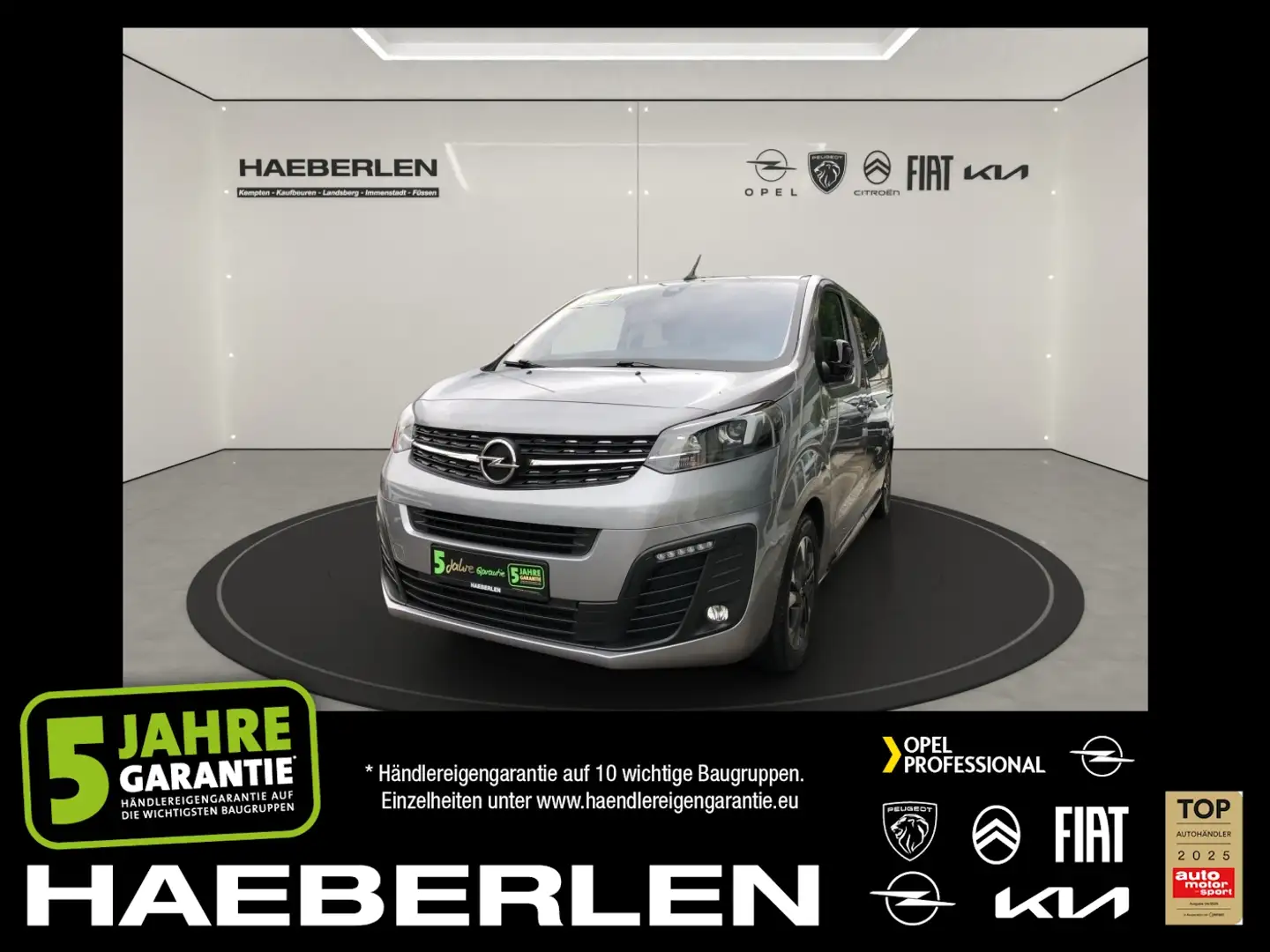 Opel Zafira Life 2.0 D (L2) Elegance M ACC+AHK+Navi Сірий - 1