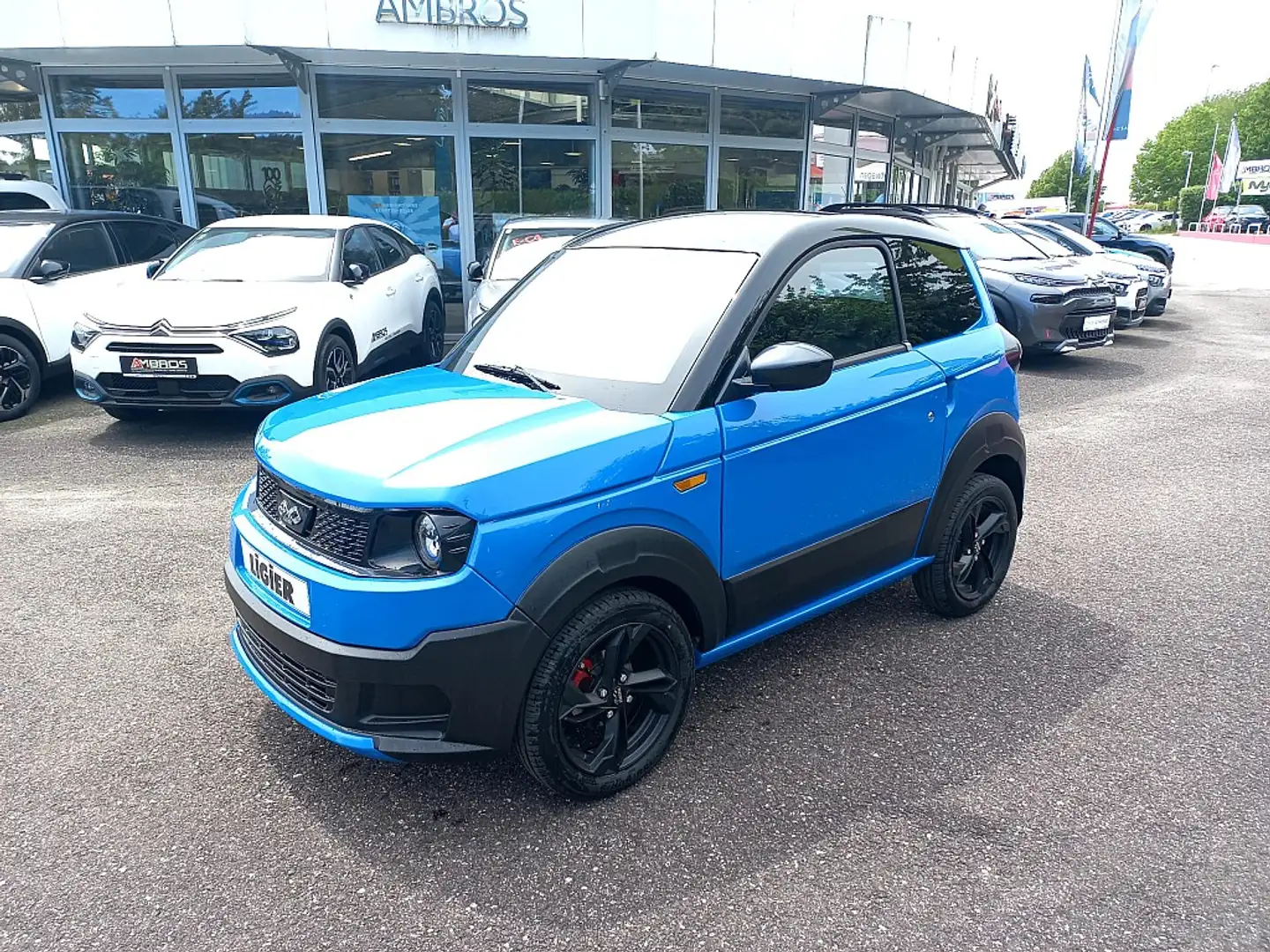 Ligier Sonstige MYLI e-MYLI 100% elektrisch R.EBEL 12,42kWh + S... Blau - 1