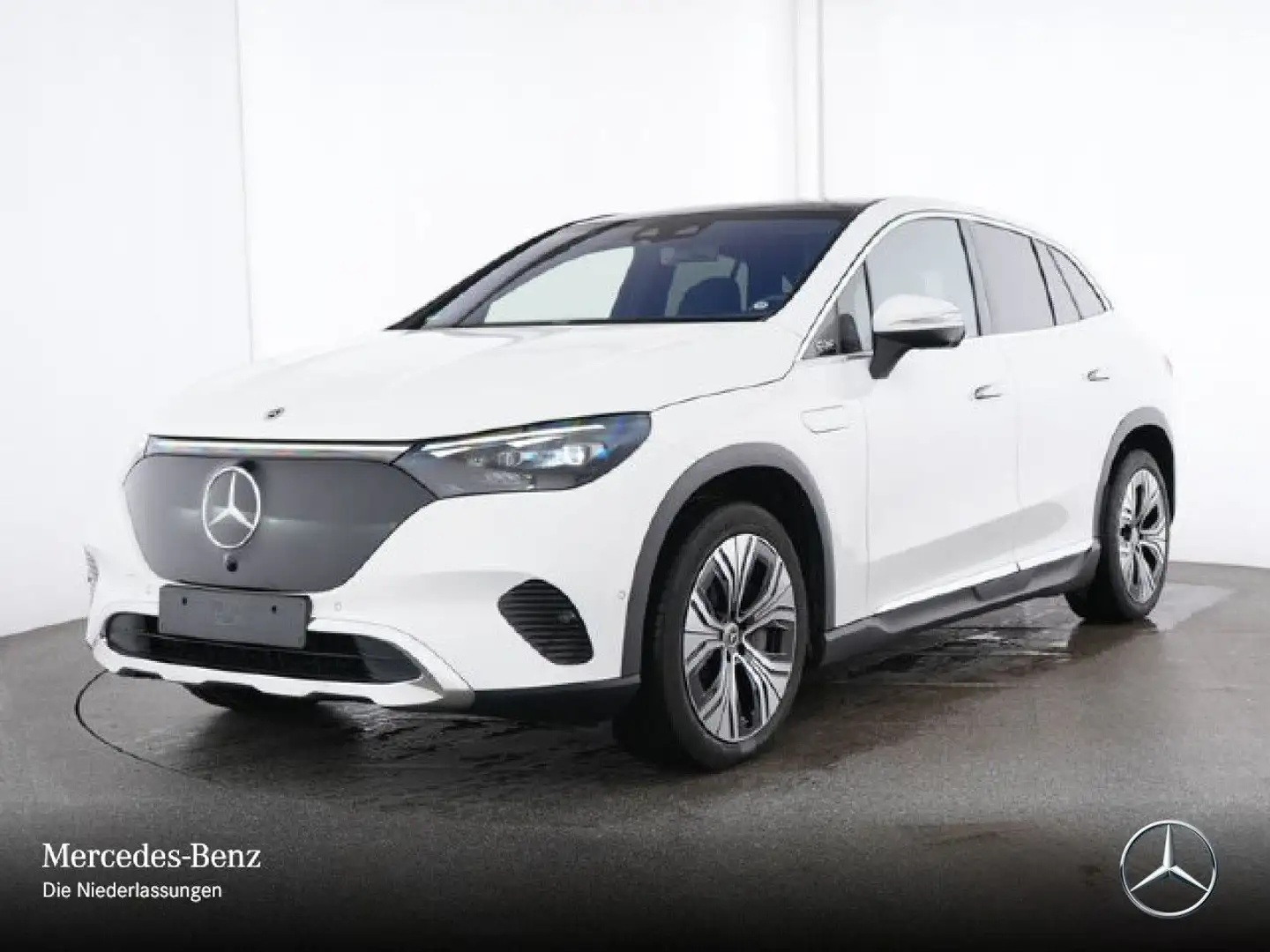 Mercedes-Benz EQE SUV EQE 350 4M AVANTG+PANO+360+AHK+BURMESTER+SITZKLIMA Weiß - 2