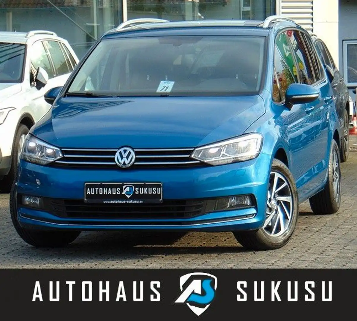 Volkswagen Touran 1.6 TDI Sound BMT S/S Bleu - 1