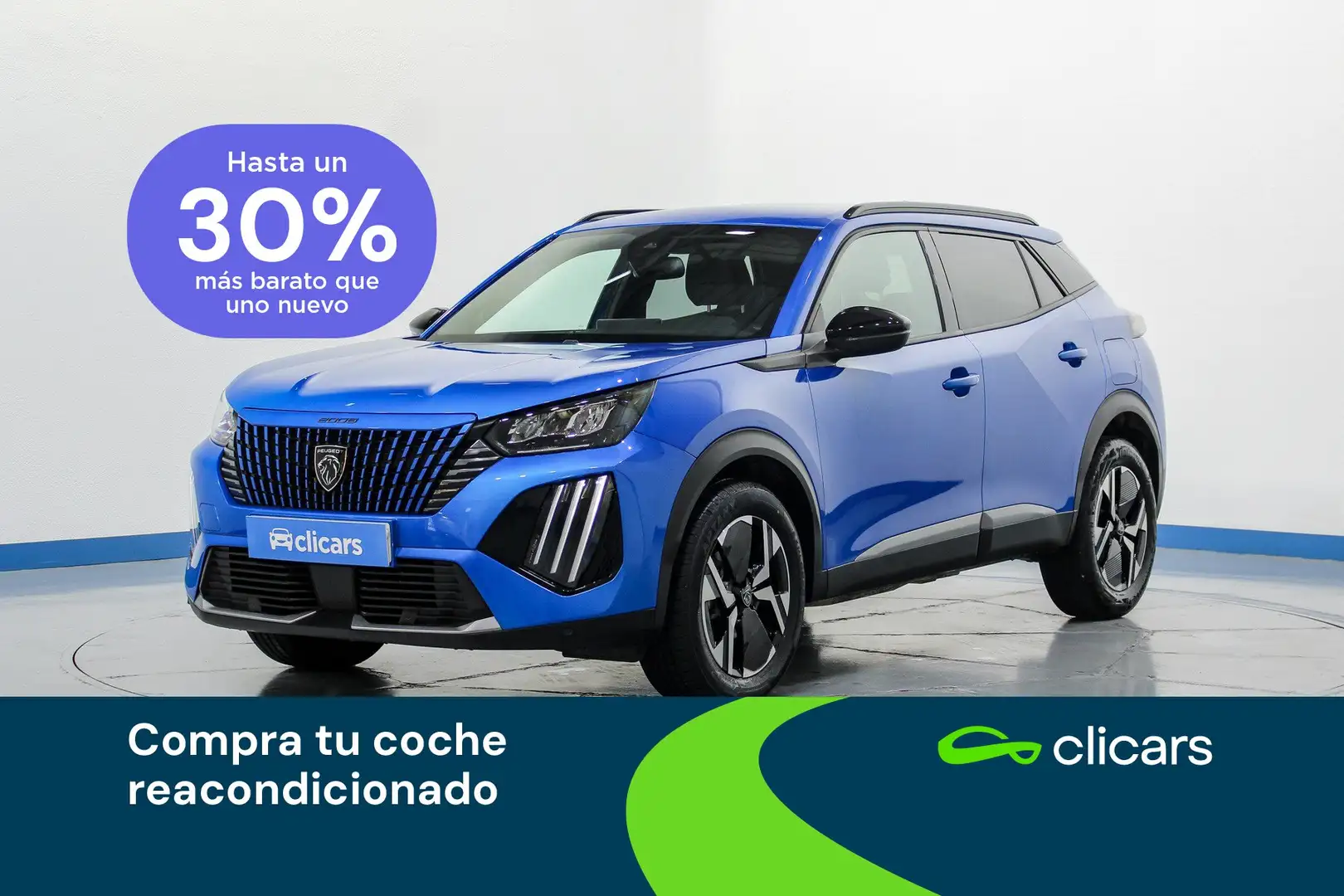 Peugeot 2008 1.2 PureTech S&S Allure 100 Azul - 1