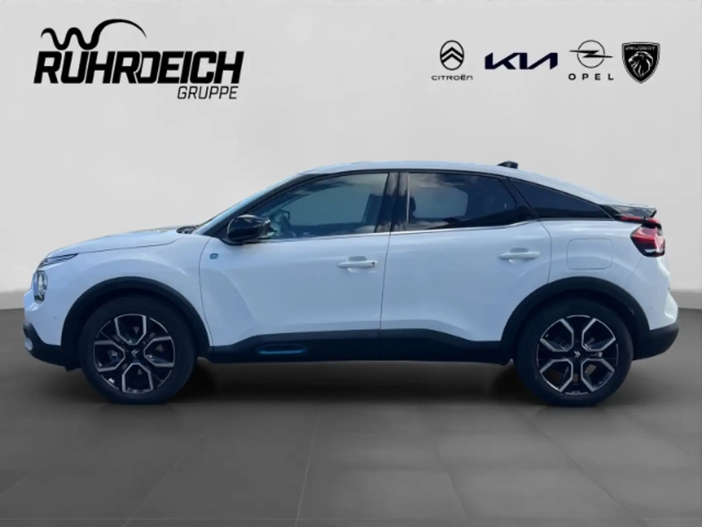 Citroen E-C4 Electric Shine HUD+NAVI+ACC+CAM+PDC+LENKRAD/SITZHZG+ Blanc - 2