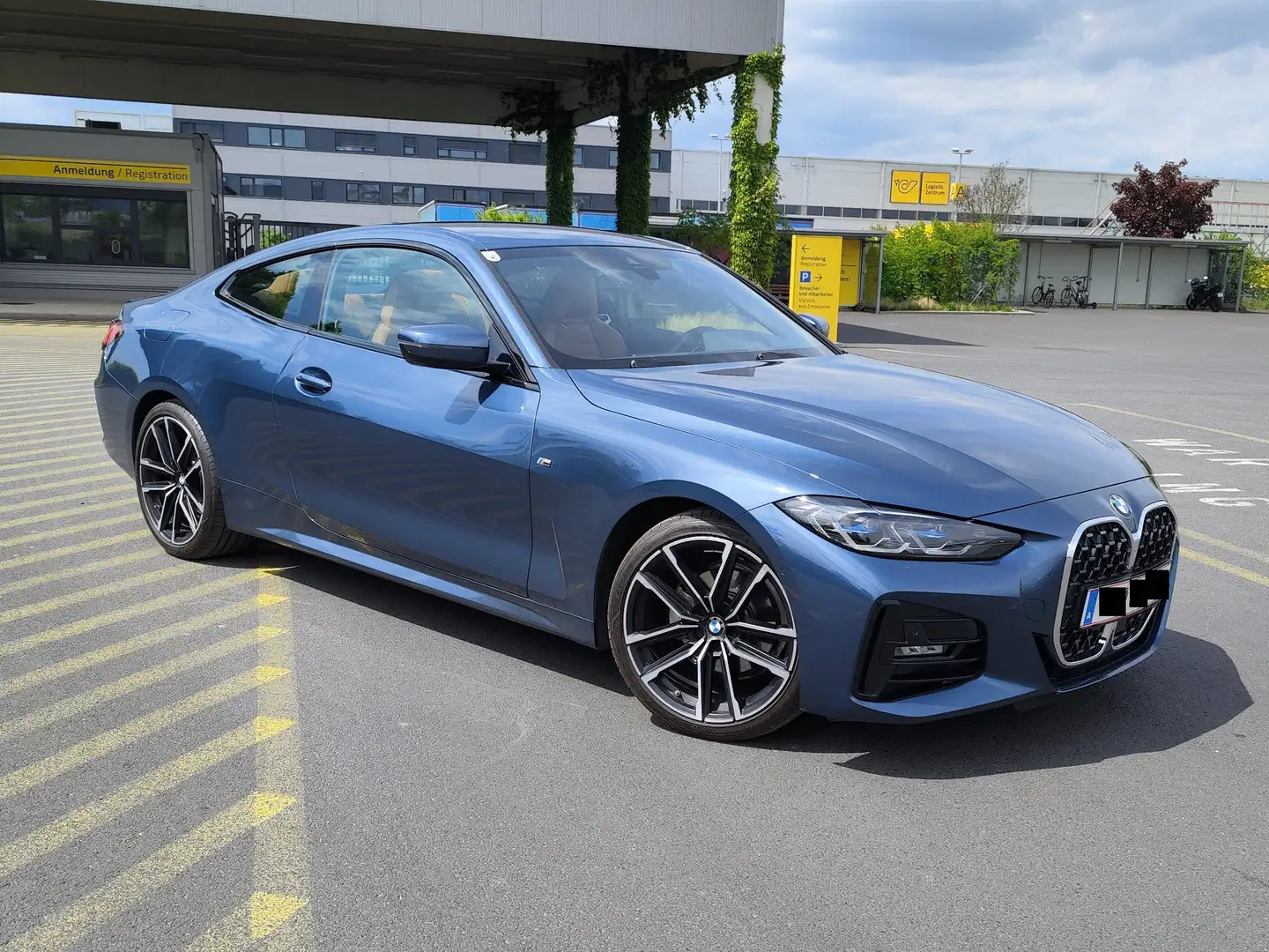 BMW 420 420d 48 V Coupe xDrive Aut. Blau - 1