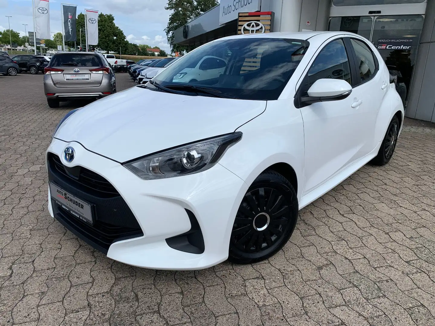 Toyota Yaris Hybrid Business Edition Weiß - 1