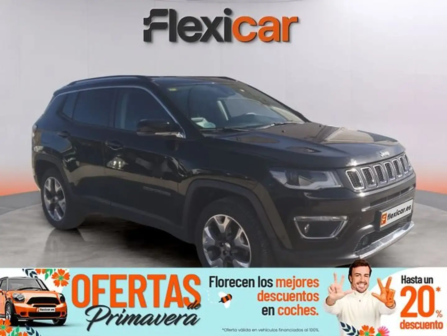 Jeep Compass 1.4 Multiair Limited 4x2 103kW Negro - 1