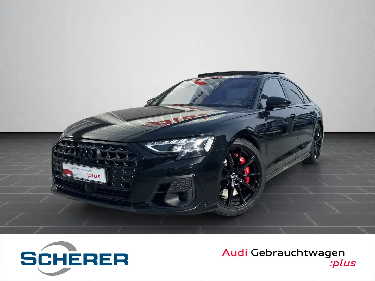 Audi S8 TFSI HUD NACHTSICHT PANO AHK SERVO Nero - 1