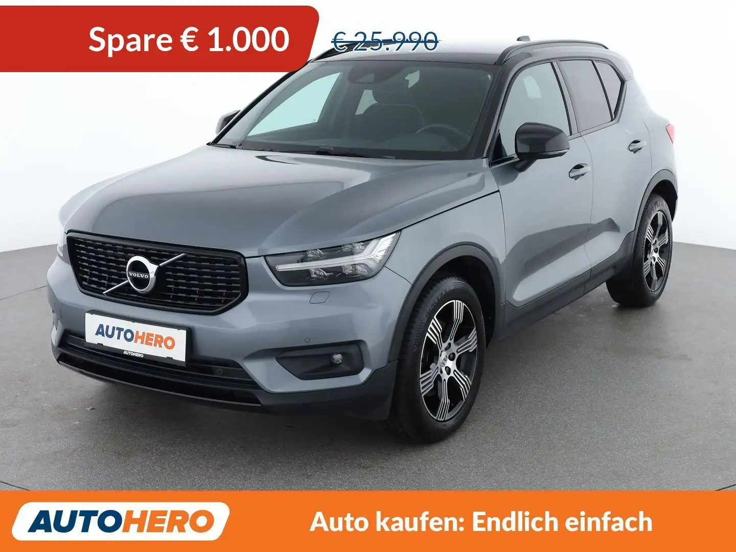 Volvo XC40 2.0 D4 R-Design AWD Grau - 1
