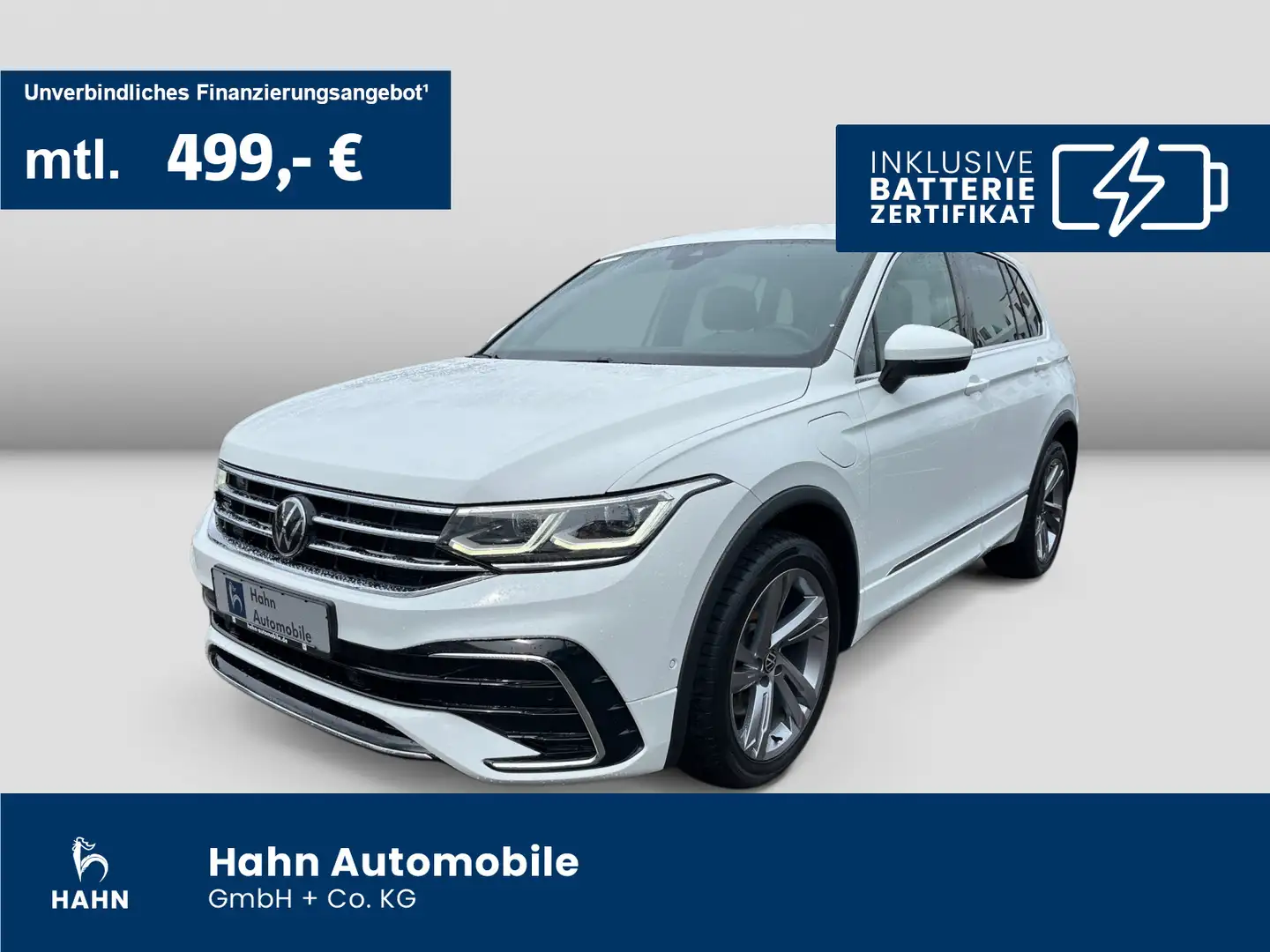 Volkswagen Tiguan 1.4TSI DSG eHybrid R-Line AHK ACC LED Nav Weiß - 1