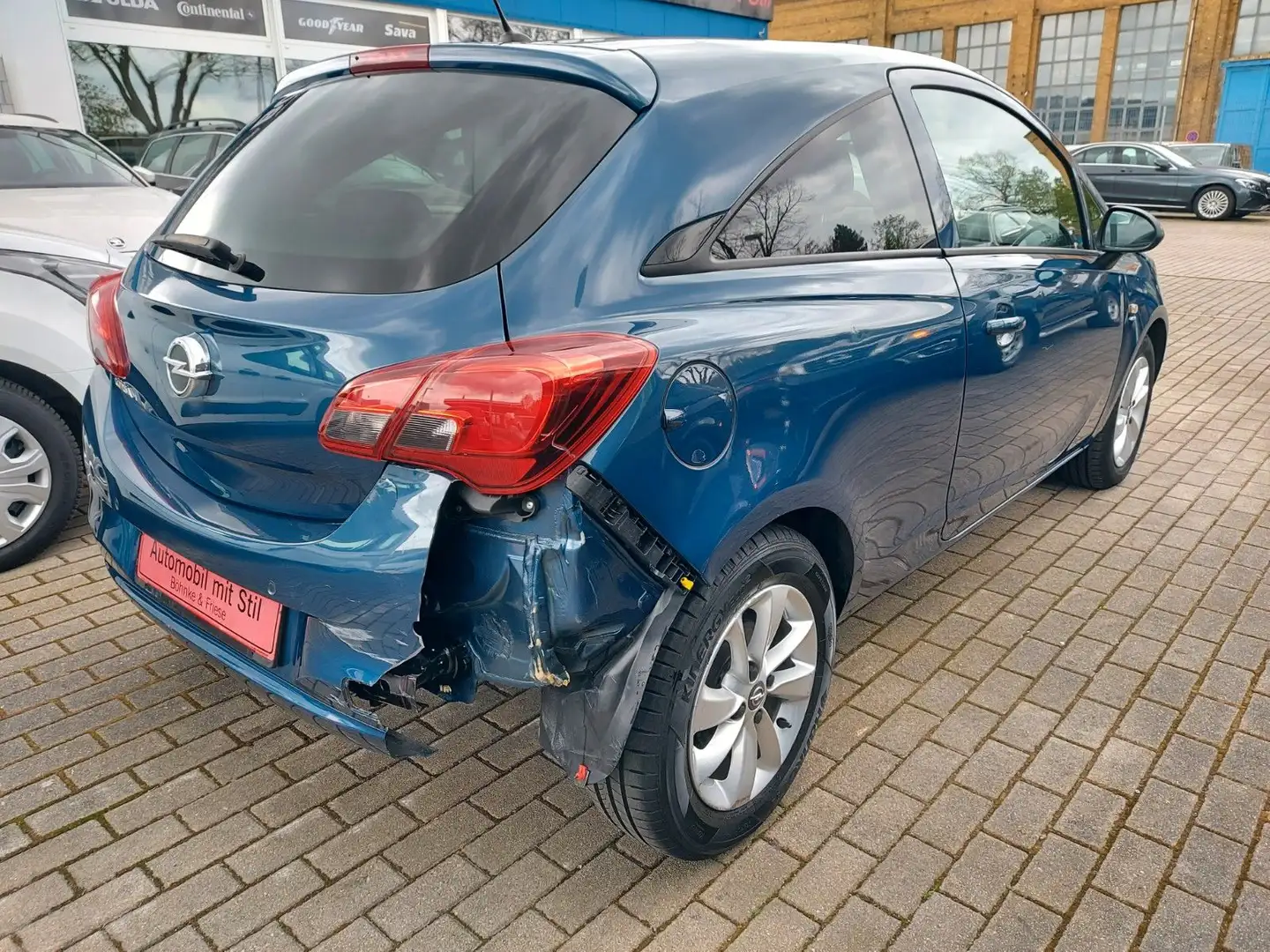 Opel Corsa E Active Klima Sitzheizung Bleu - 2
