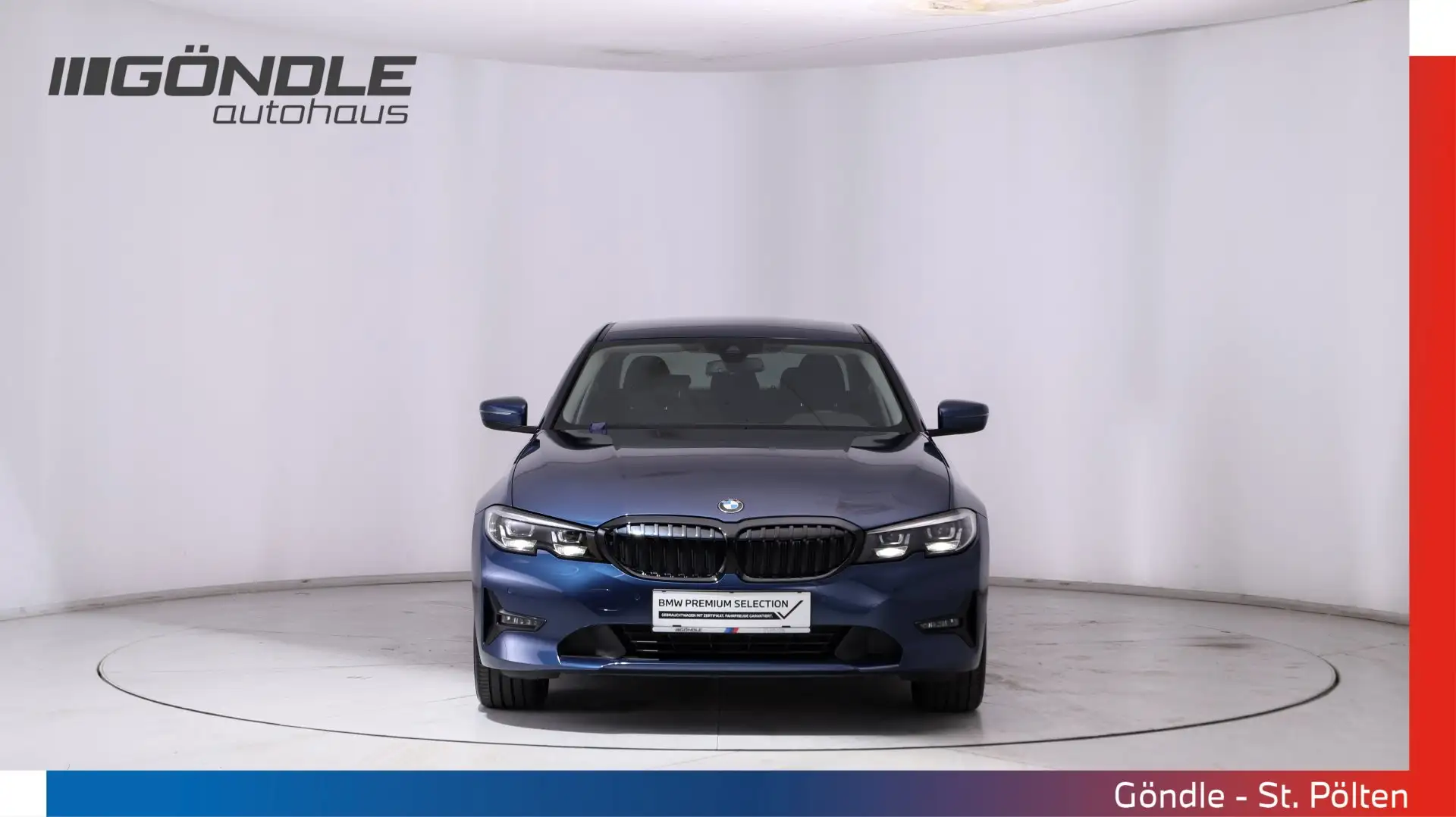 BMW 320 d xDrive Limousine Blau - 2