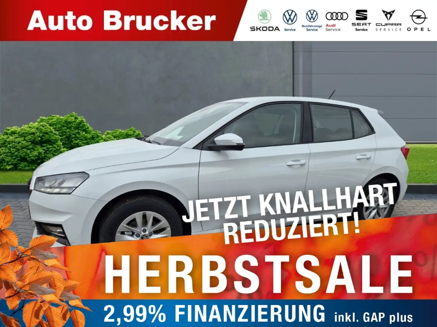 Skoda Fabia Selection 1.0 MPI+Klimaanlage+Sitzheizung+Alufelg Alb - 1