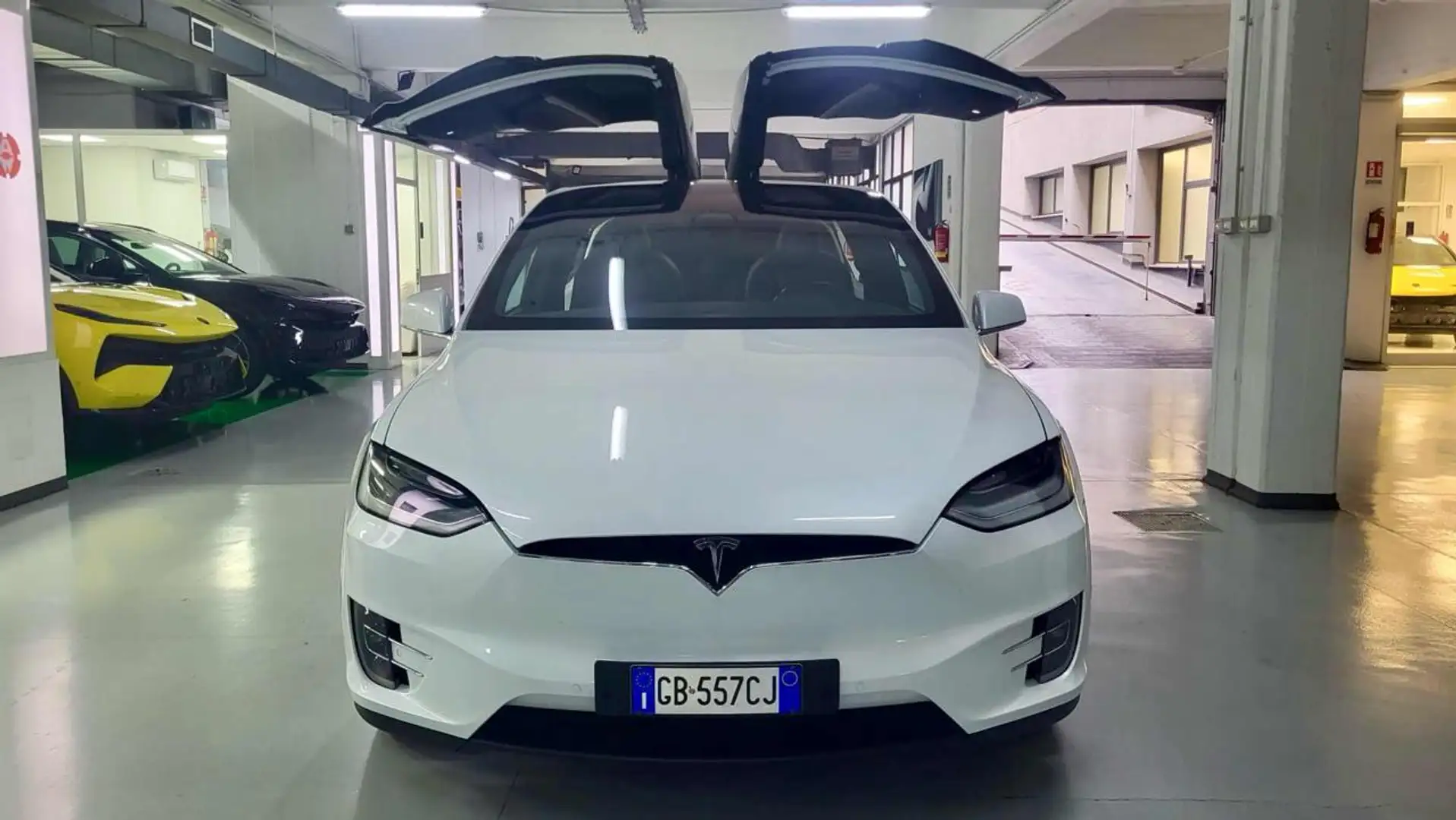 Tesla Model X Long Range AWD Bianco - 1