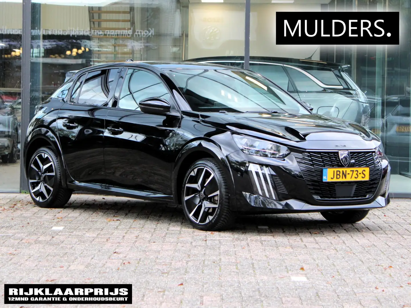 Peugeot 208 Hybrid 136 e-DCS6 GT | Navi / Camera / Climate Zwart - 1