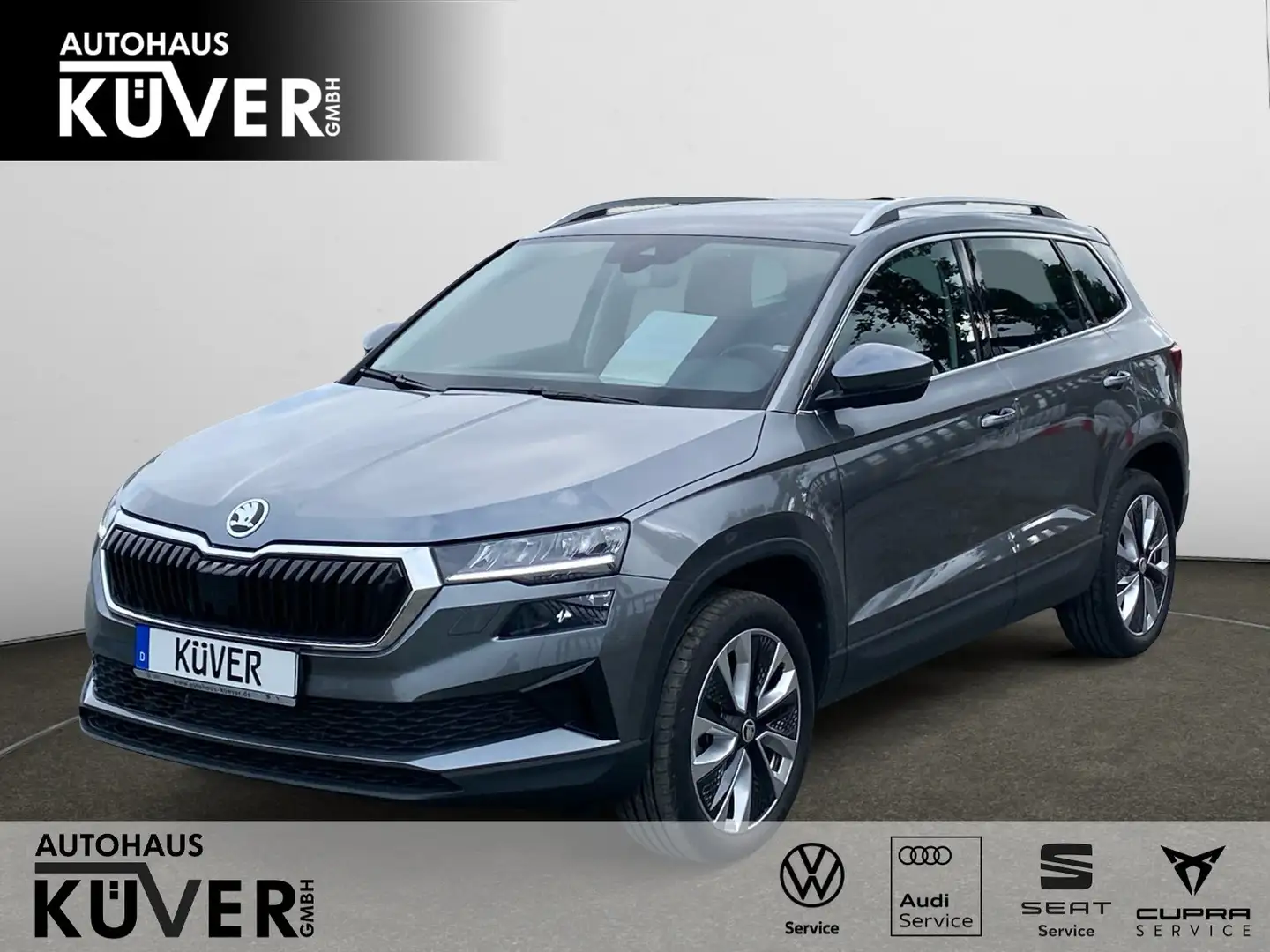 Skoda Karoq Selection 1.5 TSI DSG ACC+LED+Shzg.+PDC Grau - 1