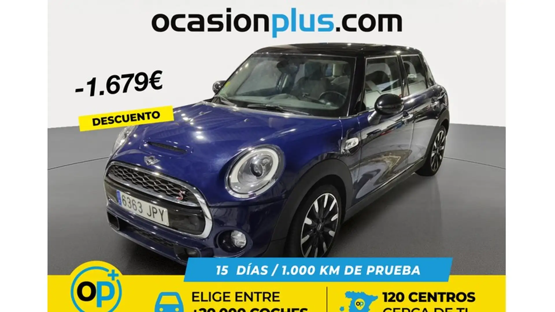 MINI Cooper S Aut. Azul - 1