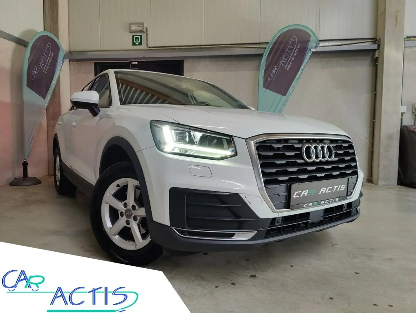 Audi Q2 Q2 30 TFSI - SIEG.SPORT CUIR - GPS - LED - CAPTEUR Biały - 1