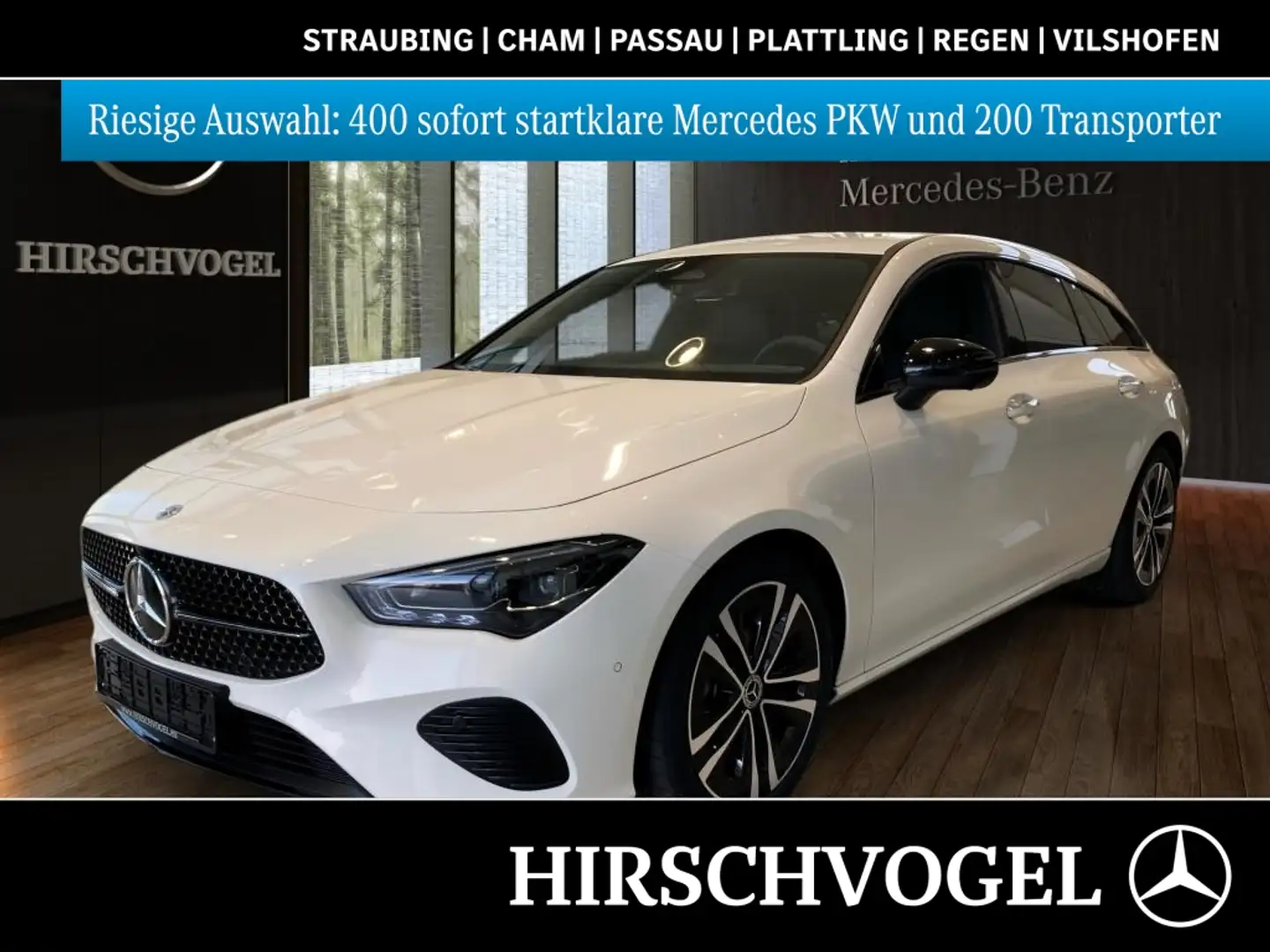 Mercedes-Benz CLA 180 SB Progressive Line+Night+DISTRO+KEYLESS Weiß - 1