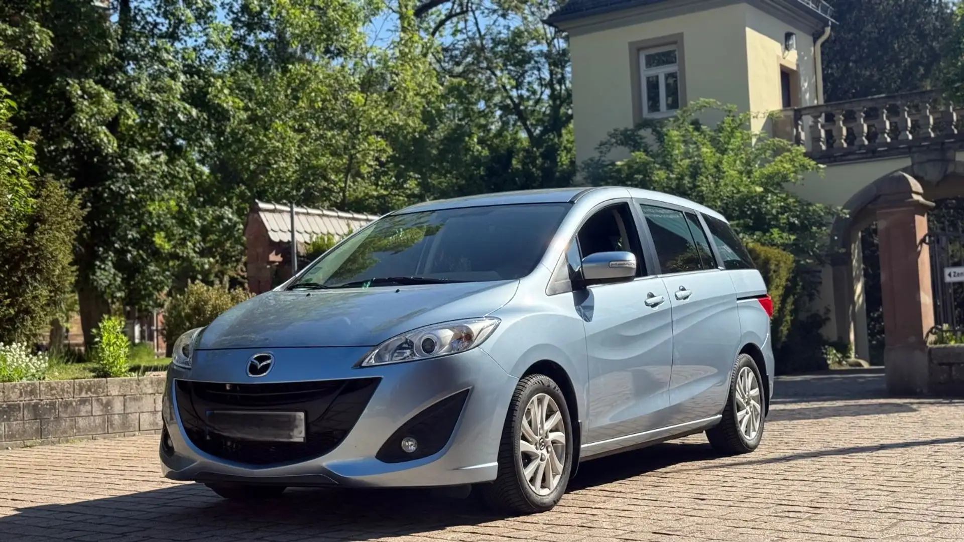 Mazda 5 Center-LineI|AUTOMATIK|7-SITZER|SHZ|NEUWERTIG| Blau - 2
