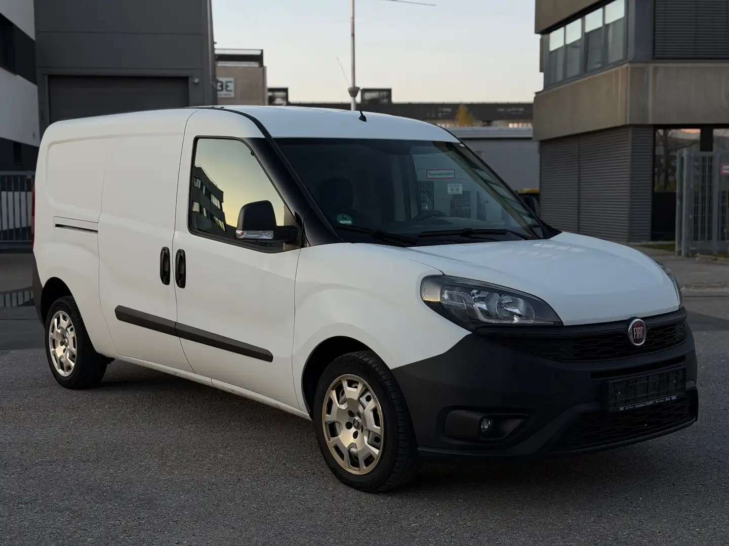 Fiat Doblo SX Maxi Lang Kasten 1.6 Klima 1.Hand TÜV27 Blanc - 2