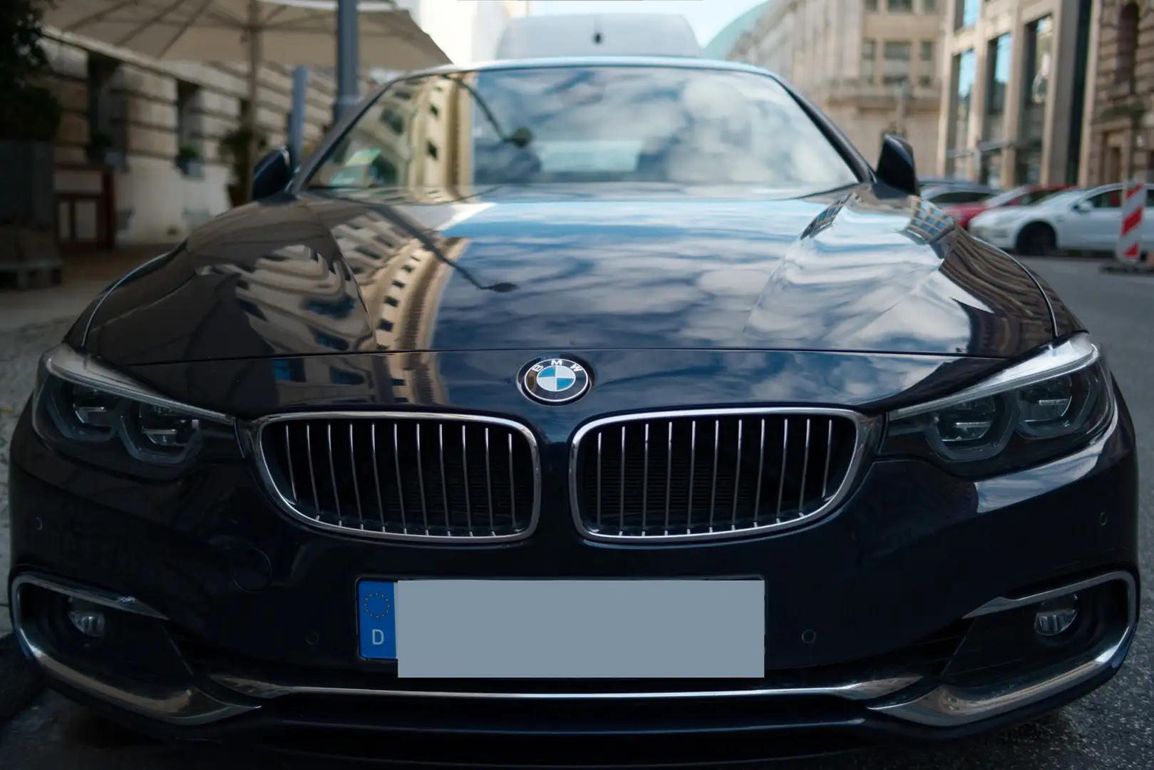 BMW 420 420i Cabrio Luxury Line - neue HU & BMW Service Blau - 2