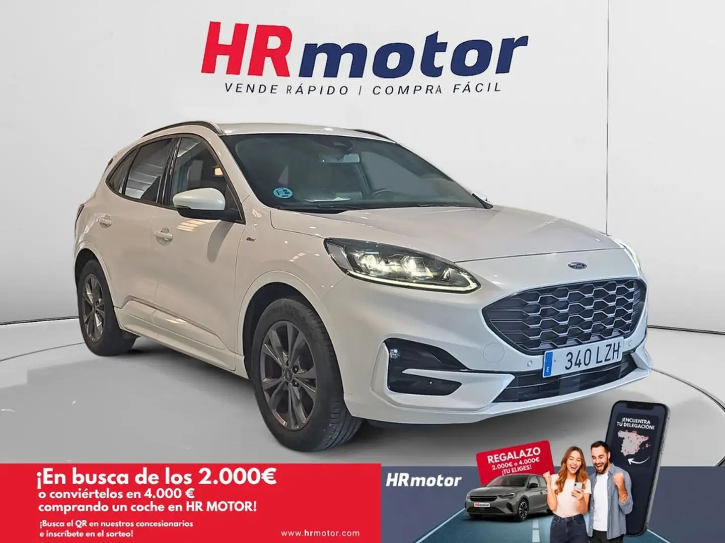 Ford Kuga ST-Line Blanc - 1