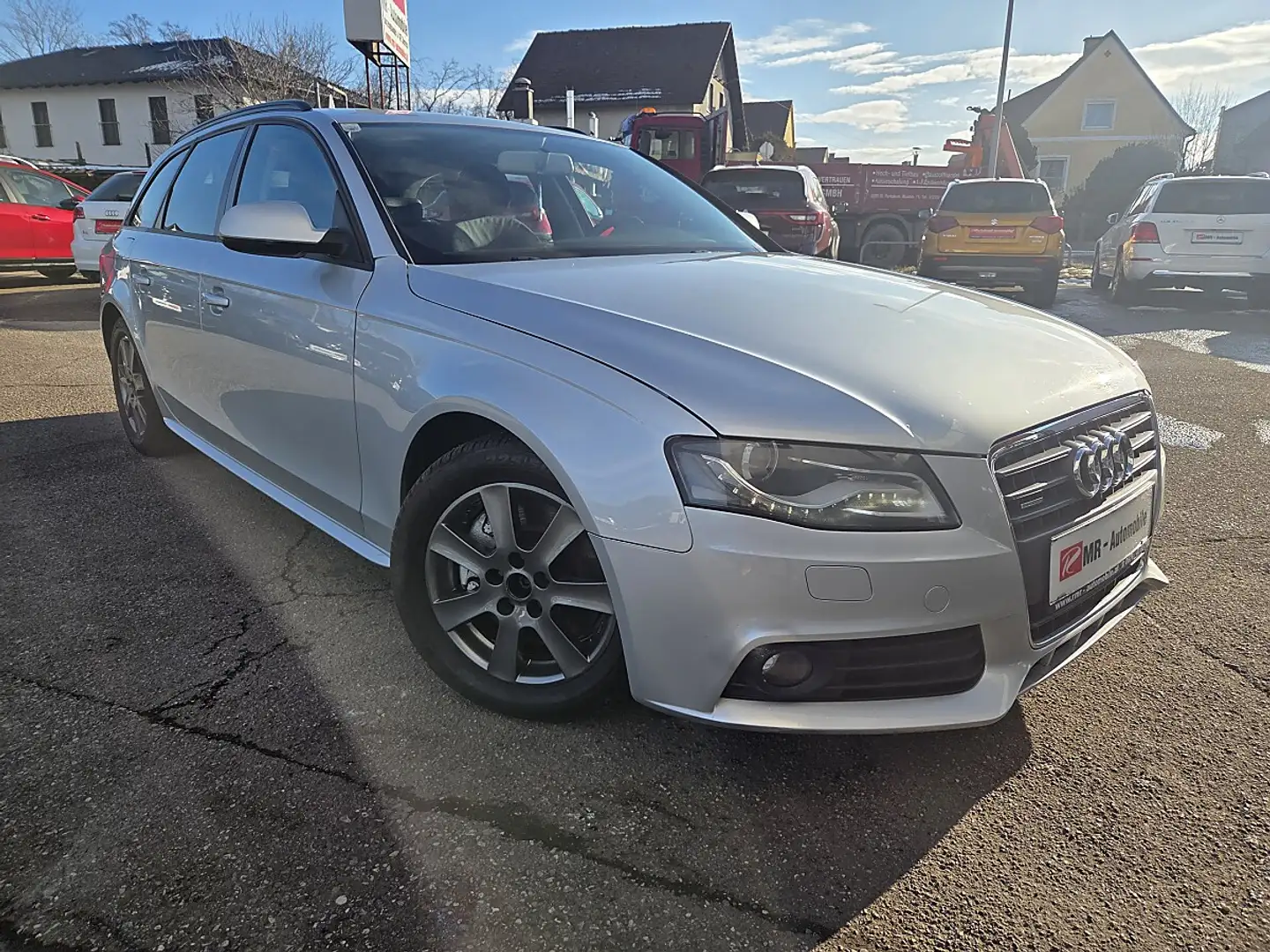 Audi A4 Avant 2,0 TFSI quattro S-tronic Silber - 1