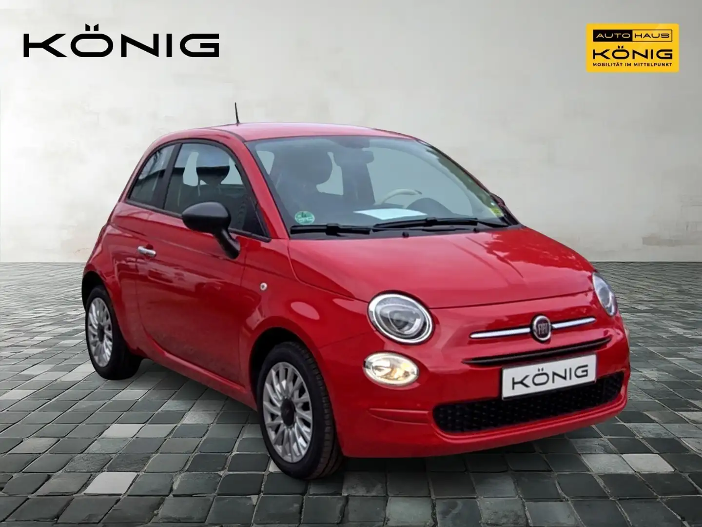 Fiat 500 1.0 GSE Klima & Sound Carplay Tempomat Rot - 2