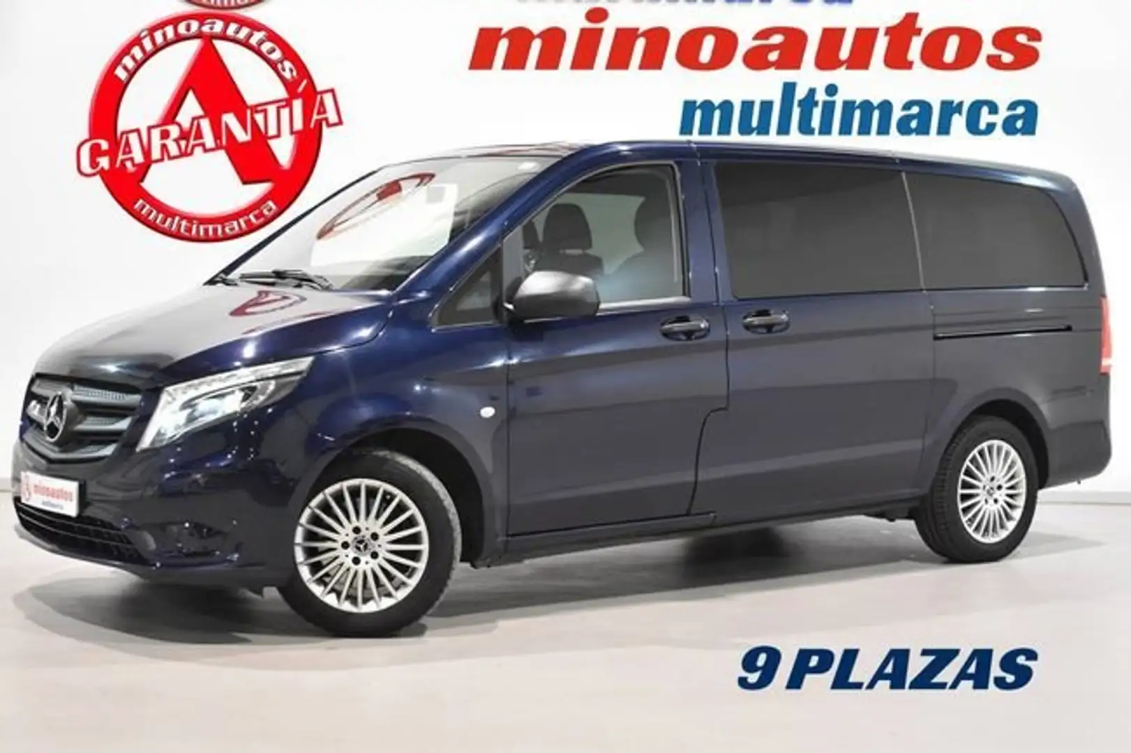 Mercedes-Benz Vito 114 CDI 136 CV 9G-TRONIC LARGA 9 PLAZAS Azul - 1