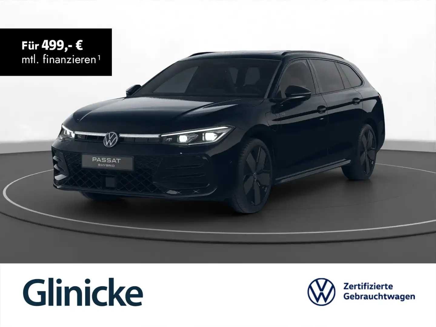 Volkswagen Passat Variant 1.5 eHybrid R-Line AHK Pano LM 19 Schwarz - 1