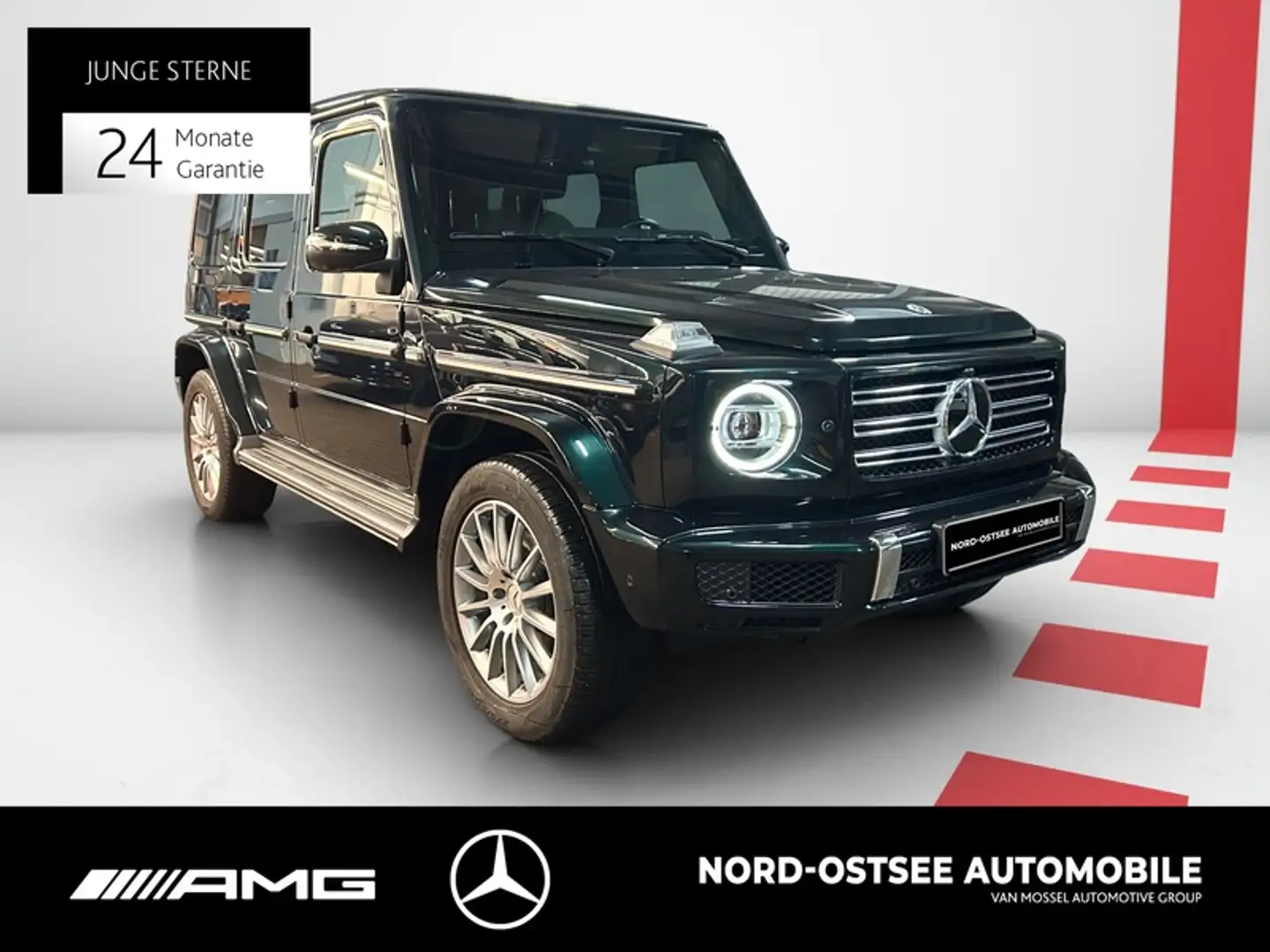 Mercedes-Benz G 400 d AMG BURMESTER STHZG 360° DISTR SHD MULTI Vert - 2