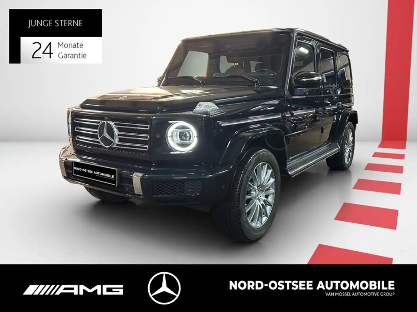 Mercedes-Benz G 400 d AMG BURMESTER STHZG 360° DISTR SHD MULTI Vert - 1